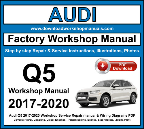 AUDI Q5 PDF Workshop Service Repair Manual + Wiring Diagrams