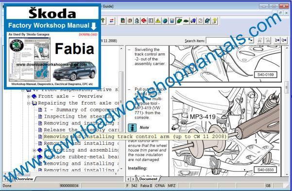 Skoda Fabia Service Manual
