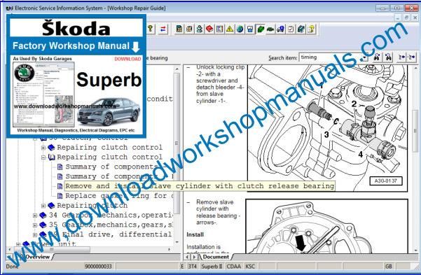Skoda Superb Service Manual