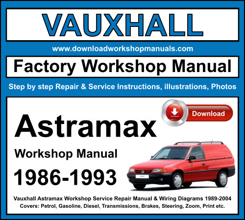 vauxhall astramax Workshop Manual Download