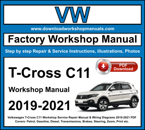 VW T-Cross C11 pdf repair workshop manual