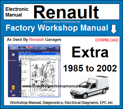 Renault Extra Service Repair Workshop Manual