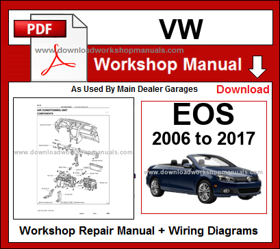 VW EOS Repair Workshop Manual