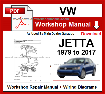 VW Jetta Repair Workshop Manual