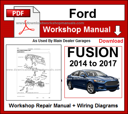 Ford Fusion Workshop Service Repair Manual