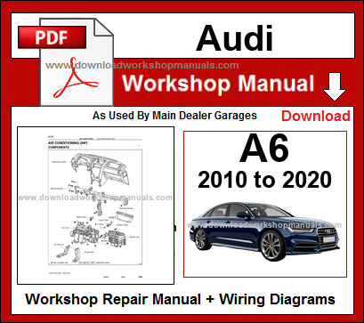 AUDI A6 PDF Workshop Service Repair Manual + Wiring Diagrams