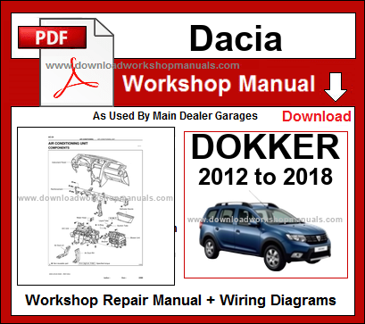 Dacia Dokker Workshop Repair Manual