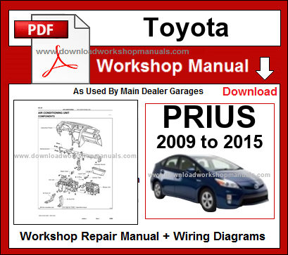 Toyota Prius Workshop Service Repair Manual