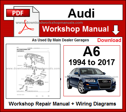 audi A6 workshop service repair manual download