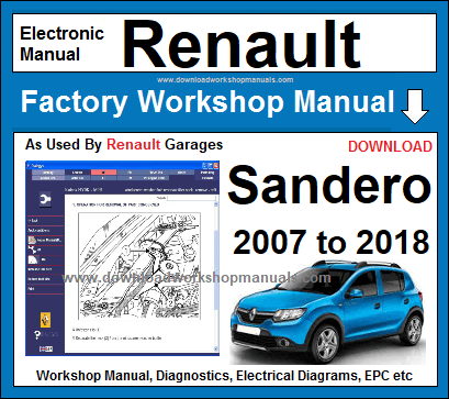 renault sandero workshop service repair manual